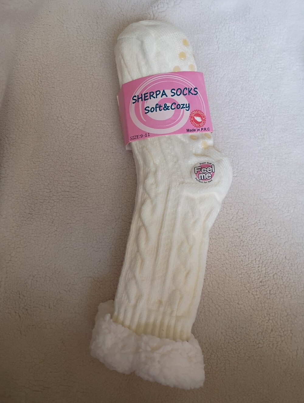 Sherpa Socks Soft & Cozy- Various Colors/Designs - Picture 10 of 10